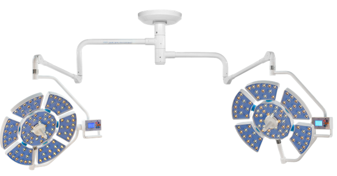 DL-LED-a6/5(S3)  led surgical lights--double ceiling ,single ceiling ,wall mount type