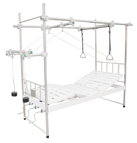 Q3 Stainless steel split-leg orthopedic traction bed