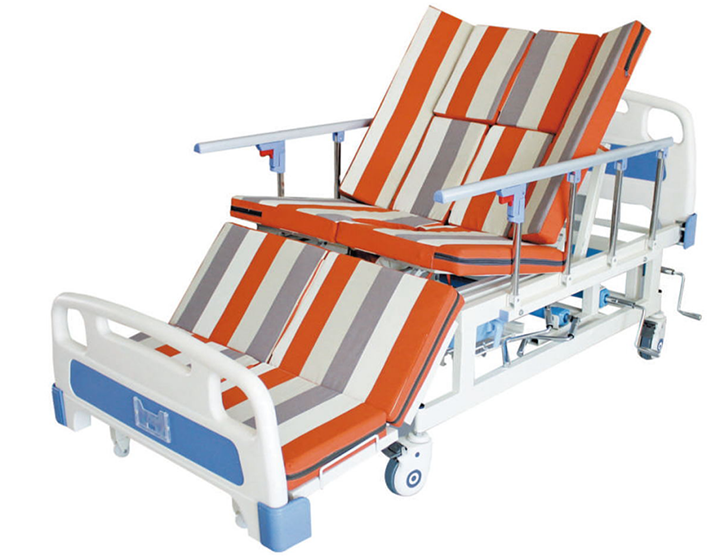 H10 Manual multi-functional nursing bed (Four degree guardrails)