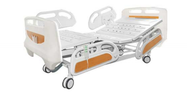 B3 Two-function electric hospital bed (central control brake, four small guardrail)