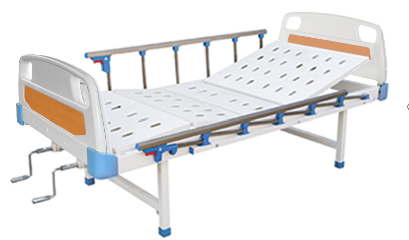 C11 ABS Stamping forming platform single Crank hospital bed (6-staff )