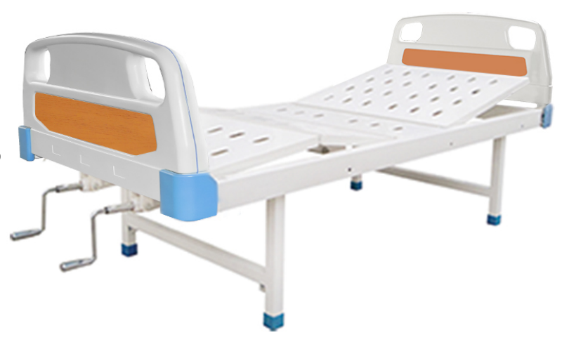 C12 ABS Stamping forming platform 2 Crank hospital bed