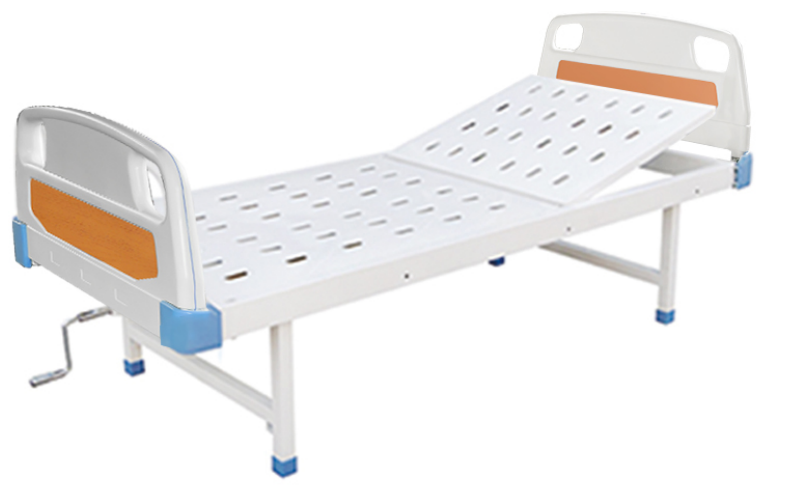 C15 ABS Stamping forming platform single Crank hospital bed