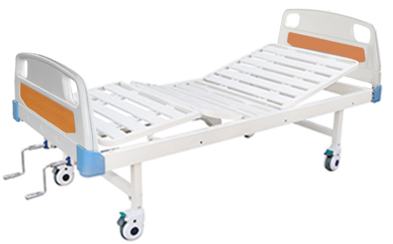 C20 ABS Strip forming platform 2 Crank hospital bed (wheel with brake)
