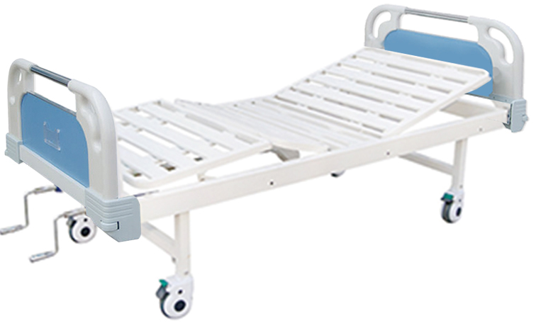 D20 ABS Strip forming platform 2 Crank hospital bed ( Wheel with brake)