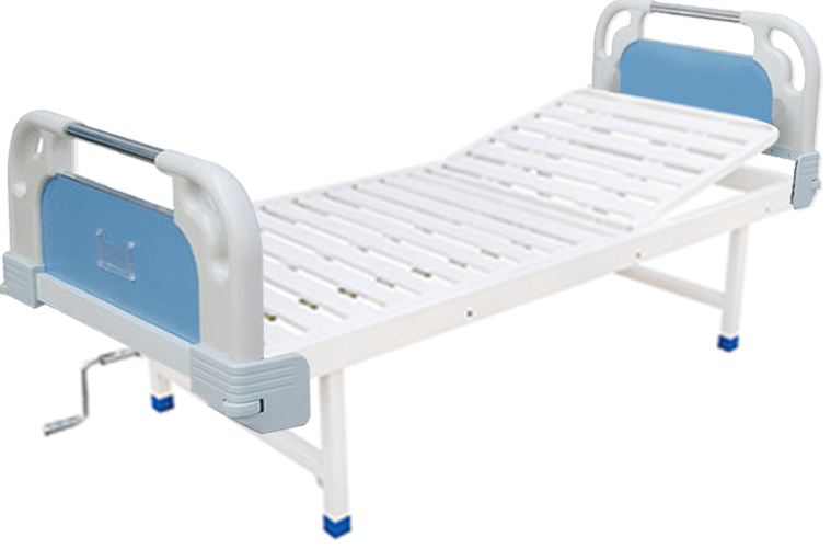 D24 ABS Strip forming platform single Crank hospital bed