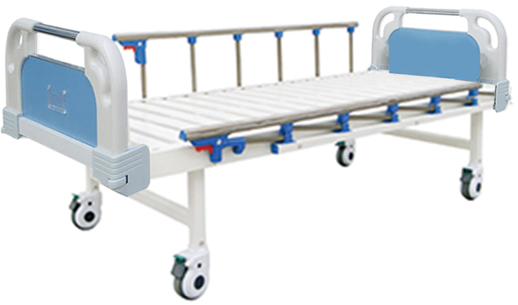 D25 ABS Strip forming platform hospital bed (wheel with brake 6-staff)