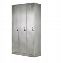 YYG-7 Stainless steel three-door locker
