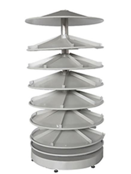 YYG-12 Steel-plastic and stainless steel rotating pill tray racks