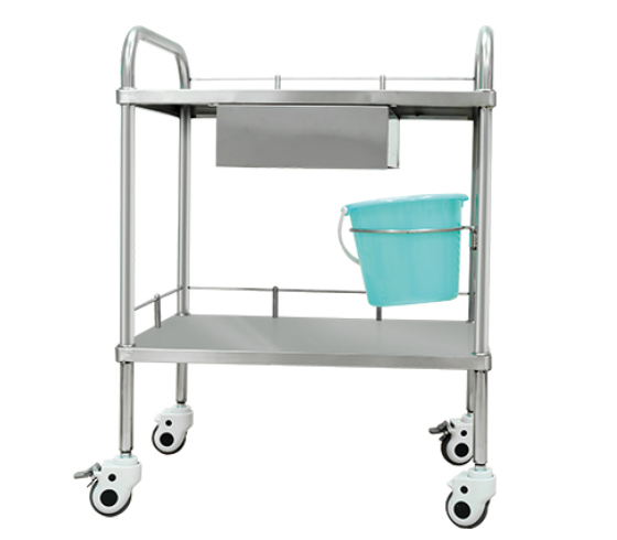 YYC-12 All stainless steel treatment trolley