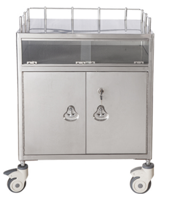 YYC-14 All stainless steel II anesthesia cart