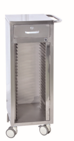 YYC-19 All stainless steel single row case clamp cart