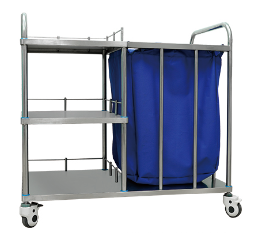 YYC-23 Stainless steel nursing trolley