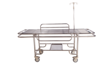 YYC-25 Stainless steel four-wheel stretcher trolley