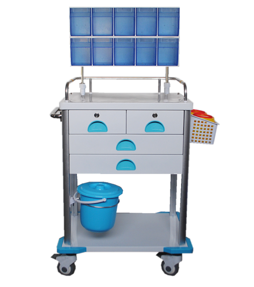 TC-GP-11 Steel anesthesia cart