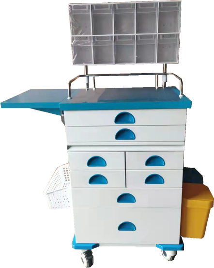 TC-GP-15 Steel anesthesia cart