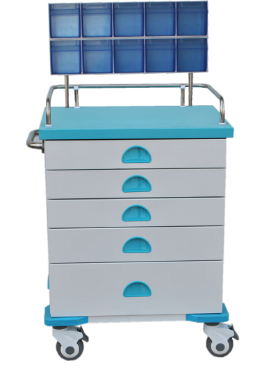 TC-GP-16 Steel anesthesia cart