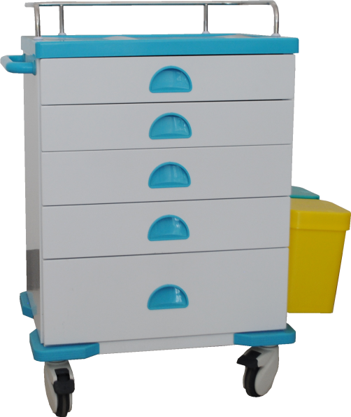 TC-GP-18 Steel Medicine Delivery Cart