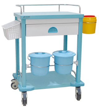 TC-GP-32 Steel-plastic treatment trolley