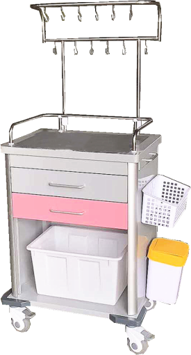 TC-GP-37 Steel infusion trolley