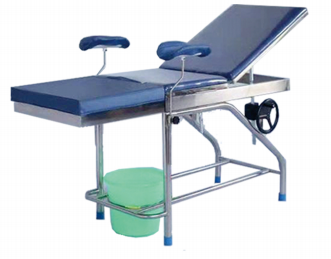 JC-FK-4 Stainless steel pull-out comprehensive delivery bed