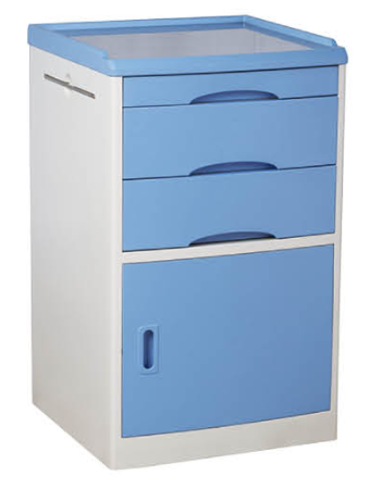 ABS Double drawer bedsite table