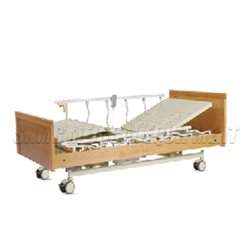 Home bed, home care bed, manual two adjustment