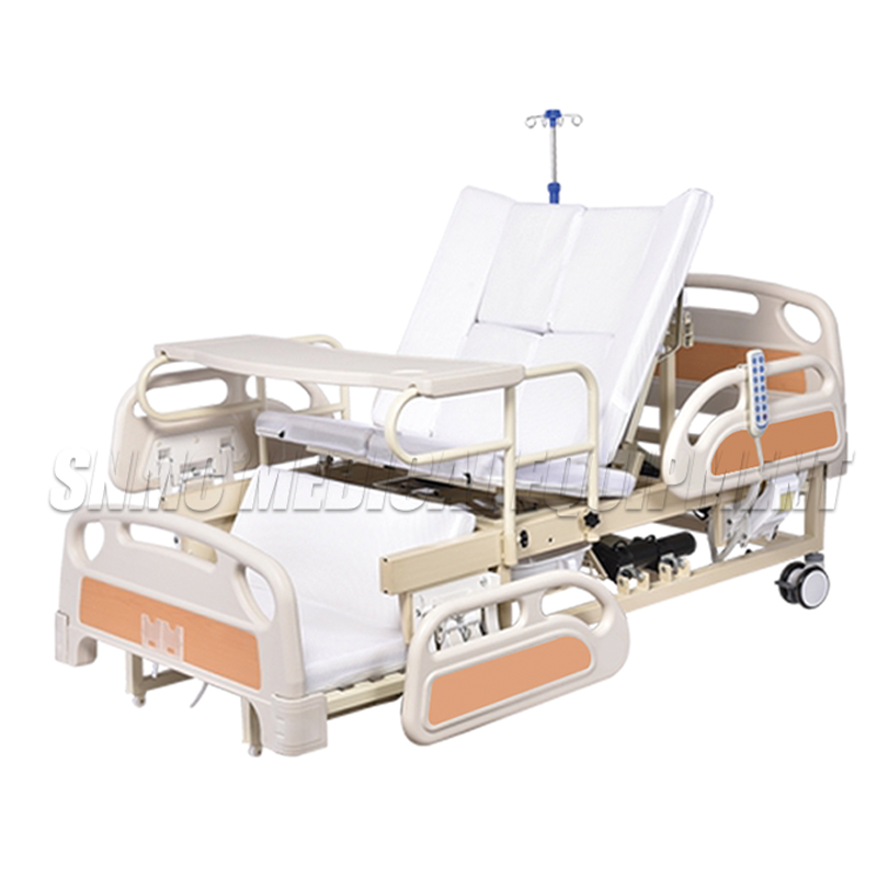 Hospital bed electric five adjustable nursing bed