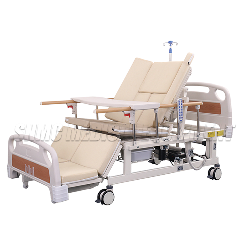 Hospital bed electric five adjustable soft package nursing bed