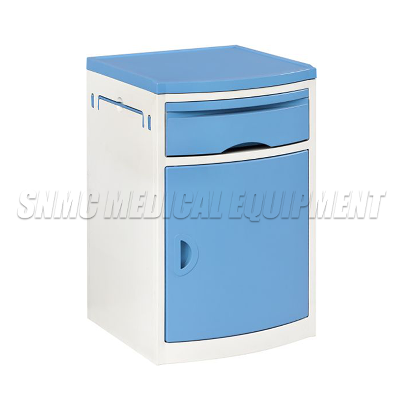 Hospital ward bed bedside table medical ABS
